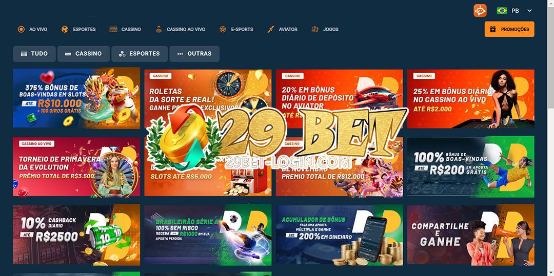 29 bet Bônus